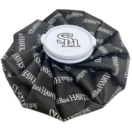 LEZAX SBMC-5717 Fukuoka Softbank Hawks Ice Bag, Black