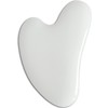 Gua Sha White Jade Stone - Massager for Face, Eyes,