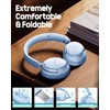 Picun NC60 Hybrid Active Noise Cancelling Headphones, Foldable Wireless Over