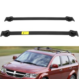 SCITOO Roof Rack Cross Bars 165LBS Aluminum Roof Rack Crossbars for Dodge Journey 2009-2018 Fits Side Rails Models ONLY