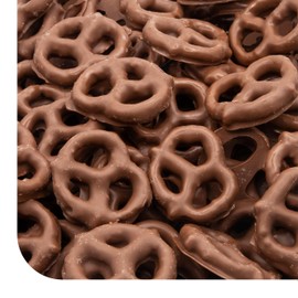 Milk Chocolate Covered Pretzels - 5 Pound Bulk Pack