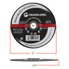 HARRI ABRASIVES Thin Cutting Disc, Stainless Steel Freehand Cut-Off Wheel