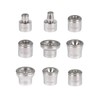 Diamond Dermabrasion Head, Microdermabrasion 9 Tips, Facial Exfoliator Tool for