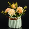Artificial Flower Plants – Mini Fake Hydrangea Flowers in Pot