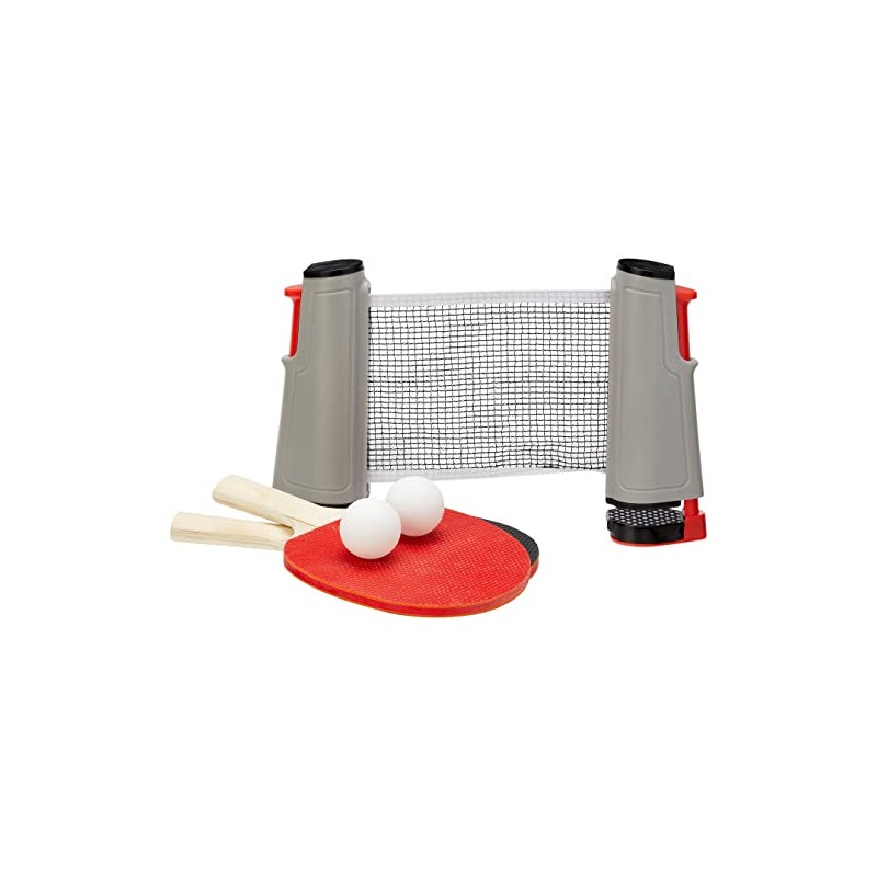 Redwood BB-OG165 Instant Table Tennis Set Game Net 2 Bats