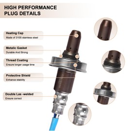 Oxygen O2 Sensor Upstream Downstream Fits for Subaru Forester 2011 2012 2013 2.5L H4, for Subaru Impreza 2010 2011 2012 2013 2014 2.5L H4 - O2 Sensors Replace 234-9108 234-4195 Set of 2