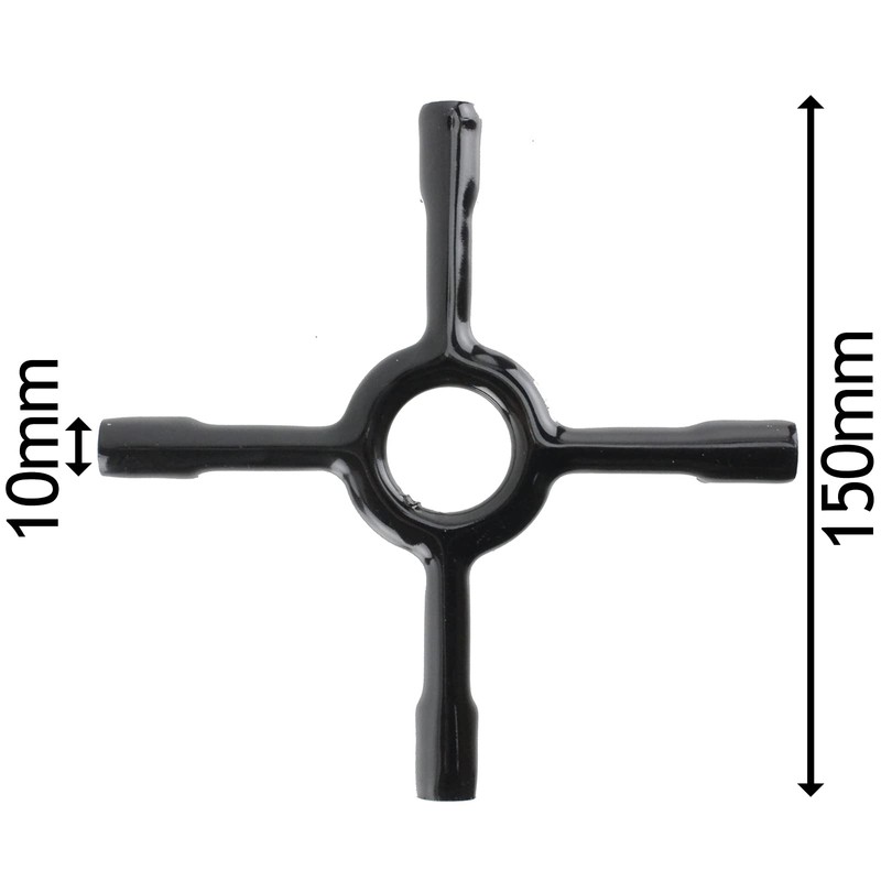 Spares2go Universal Gas Hob Ceramic Pan Support Moka Trivet Stand