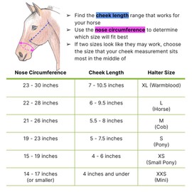 GREENGUARD Premium Breakaway Safety Halter with Padded Nose and Crown