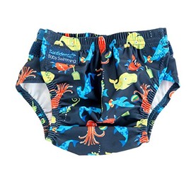 Konfidence Splashy AquaNappy – Unsere wiederverwendbare, umweltfreundliche Schwimmwindel in Einheitsgröße aus recyceltem Kunststoff bis zu 30 Monate – maschinenwaschbar (Marine Meeresfreunde)