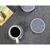 Absorbent Coasters for Drinks - 6packs, Silicone Coasters with Soft