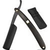 Friendship Men's Single Blade Razor, Foldable, Handle, Wooden Handle, Shaving,