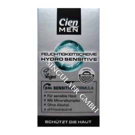 CIEN MEN Moisturising Cream Set of 3, Hydro Age, Hydro Sensitive, Hydro Energy, 3 x 50 ml