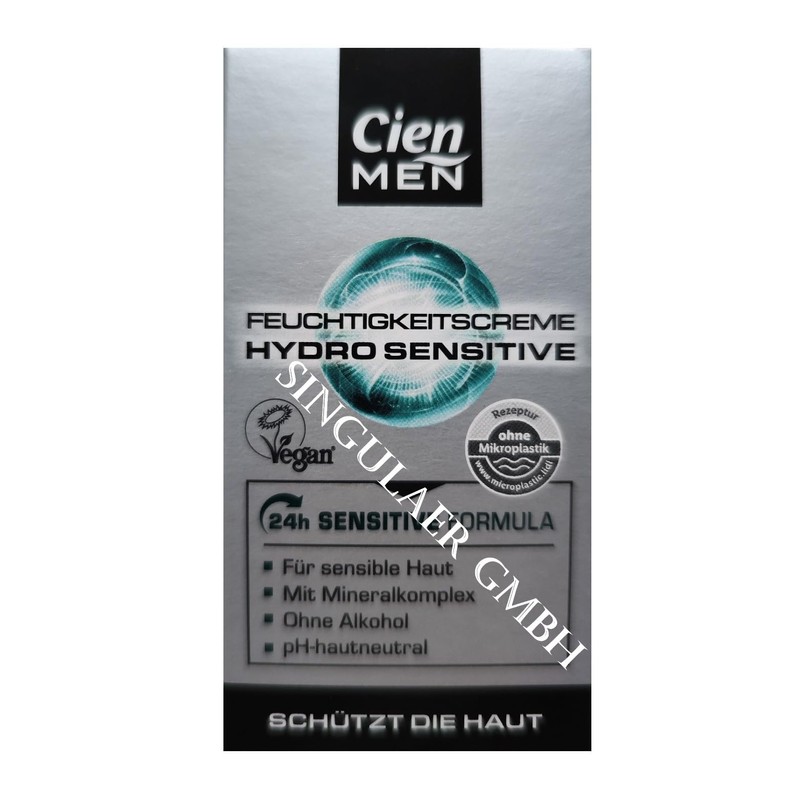 CIEN MEN Moisturising Cream Set of 3, Hydro Age, Hydro