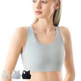 Let Heart R-353 Bra, Nave Shirt, Bra to Make Your Breasts Smaller, Shapewear for Bust, Flat Inner, Sports Bra, Wireless, Half-Top Bra, Cotton, Slimming Bra, Kimono Bra, Men's Clothing, No Shake,