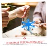 Abaodam Christmas Decor Felt Snowflake Ornaments Xmas Tree Decorations 30pcs