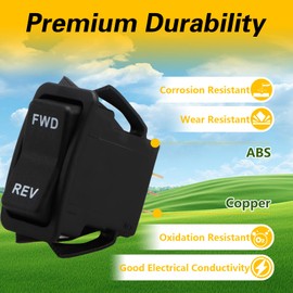 KPALAG Forward Reverse Rocker Switch Compatible with EZGO TXT PDS Electric 2003-up, Electric TXT 2-Current, 4/6-Passenger Shuttle, ST Express, ST Sport Replace#: 74323-G01