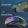 Wireless Mouse 2.4G USB Receiver 800 to 4800 DPI Ergonomic