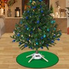 EBaokuup 40" Christmas Tree Stand Mat,Reversible Felt Tree Stand Tray