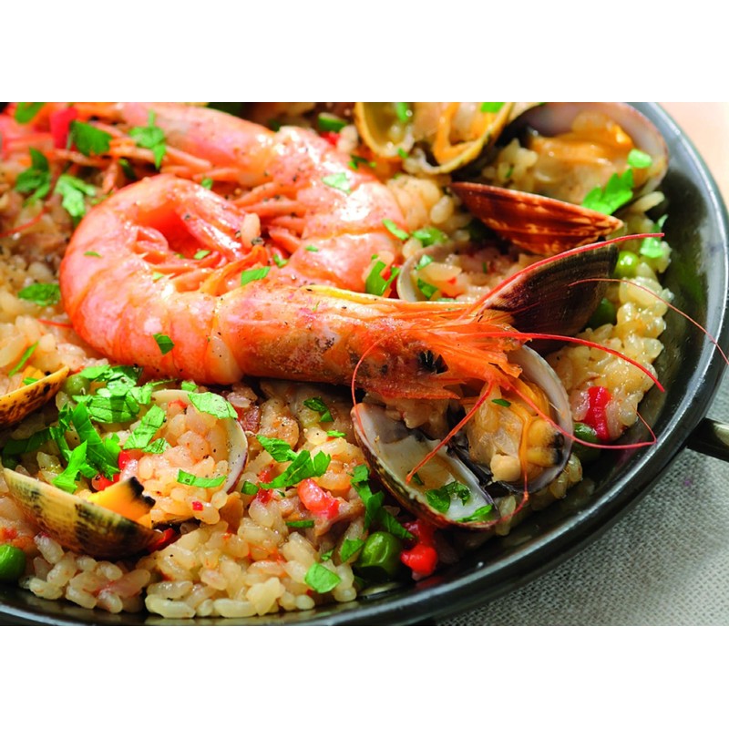 IBILI Non-Stick Cast Aluminum Paella Pan Skillet Suitable for All