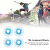 78A 60x45mm HighElastic Skateboard Flash Wheel PU Filling for Longboard