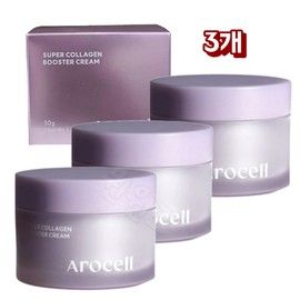 Arocell Collagen Cream 50ml Elasticity Wrinkle Improvement Moisturizing Anti-Aging Basic Cosmetics 3 Pieces / 아로셀 콜라겐 크림 50ml 탄력 주름개선 보습 안티에이징 기초화장품 3개