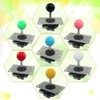 GSHLLO 2 Pcs 35mm Round Joystick Heads Arcade Game Stick