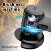 ZFULVO Brushless Cordless Angle Grinder Kit, 19500rpm Mini Electric Angle