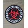 Unbranded ZOMBIE OUTBREAK RESPONSE TEAM BIOHAZARD SKULL TACTICAL SWAT RED