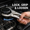 Adjustable Locking Oil Filter Wrench 50-110mm for Automotive Oil Changes