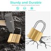KAWAHA 81/40-1P Brass Padlock (Waterproof Solid Brass Lock) Shed Storage