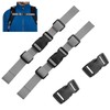 Bamyli 2 Pcs Backpack Chest Strap,Adjustable Backpack Sternum Strap Heavy