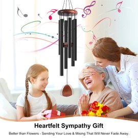 Wind Chimes for Outside, 37 inch Large Metal Wind Chimes Outdoor (2)