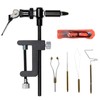 LIXADA Fly Tying Tools Kit 5/6PCS with Fly Tying Vise