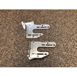 Commercial Garage Door Universal Center Spring Support Anchor Bracket (Pair)