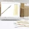 200 Pieces Cotton Swabs, Double Precision Tips with Paper Stick