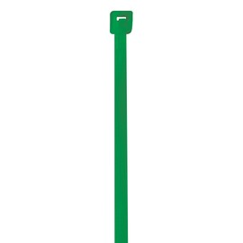 Aviditi 4" Nylon Cable Ties, Green, 18 lb. Strength.10" Width, Tamper Proof Zip Ties, Self Locking, Bundle and Organize Wires/Cables in Warehouse, Garage, Home or Office, Case of 1000