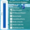 Geiserailie Blue Detectable Bandages - 120 Pack Flexible and Waterproof