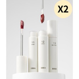 Pia 삐아 립틴트 촉촉 글로우 광택 물빛 05 뱅쇼보틀 X2 Bia Lip Tint Moisturizing Glow Water Color 05 BangShowBottle X2