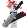 KYOKU Nakiri Knife - 7" - Shogun Series - Japanese