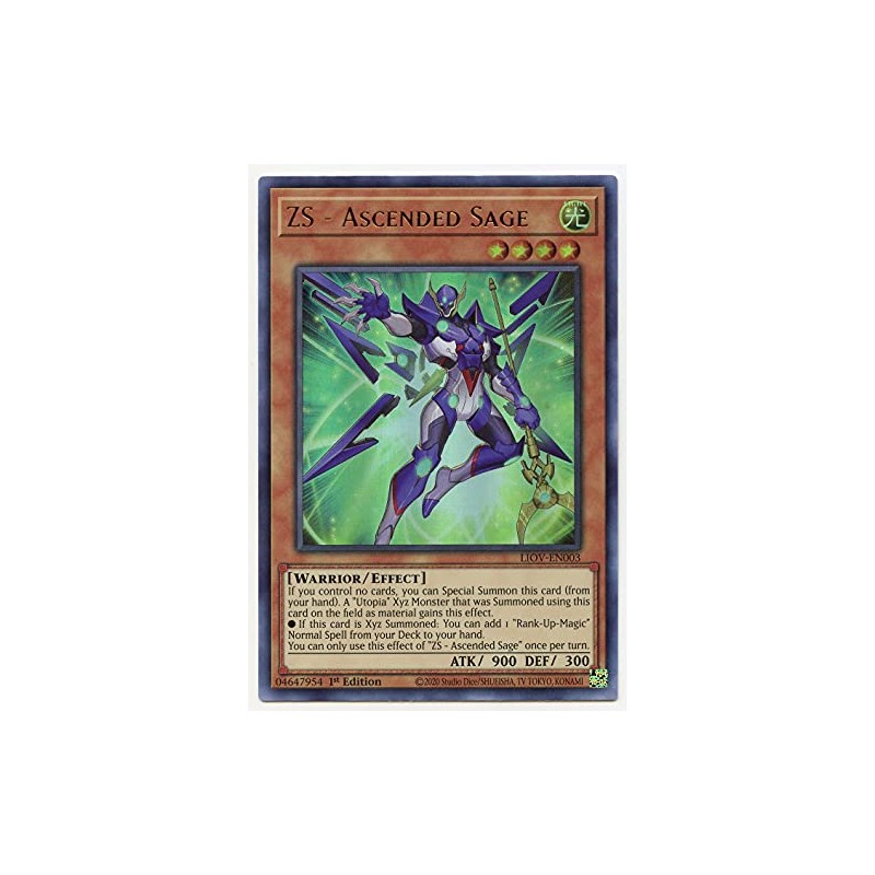 ZS - Ascended Sage - LIOV-EN003 - Ultra Rare -