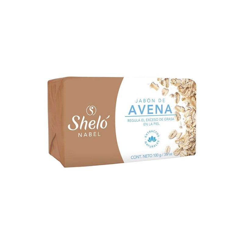 Paquete Con 3 Piezas De Jabón De Avena De 100gr