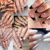 8 Sheets Star Nail Stickers for Nail Art 3D Self-Adhesive