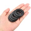 PATIKIL M25 Rubber Flat Washers 16pcs 25mm Inner Diameter 39mm