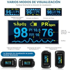 Oximetro Digital 4 en 1