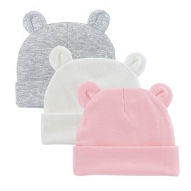 Sarfel Newborn Baby Boy Hats Cotton Baby Beanie Hospital Girl Hat Infant 0-6 Months Unisex