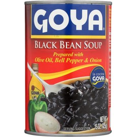 Goya Black Bean Soup Heat'n Serve 15 oz. (3-Pack)