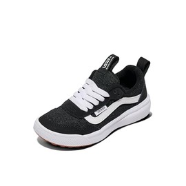 Vans Youth Range EXP Shoe | Boys' & Girls' Athletic Sneakers for Walking, Hiking & Fashion, Suede/Canvas Black/White, 10.5