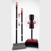 Long Handle Broom and Dustpan Set for Floor Cleaning –