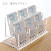 SANRUI Acrylic Business Card Stand Business Card Holder Card Case