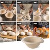13cm/5inch Small Round Bread Proofing Basket Sourdough Banneton Bortform with